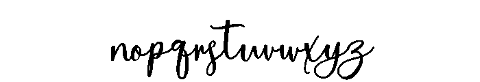 heather Regular Font LOWERCASE