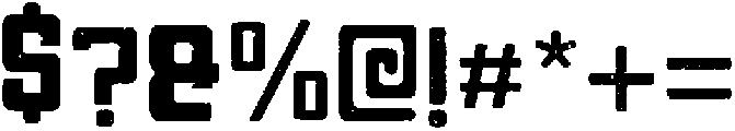 HEAD CAPITAL Regular ttf (400) Font OTHER CHARS