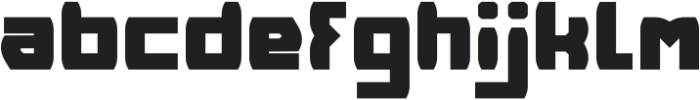 HEAD HUNTER Bold otf (700) Font LOWERCASE