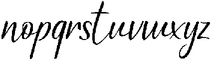 HEATHENS-Regular otf (400) Font LOWERCASE
