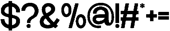 HEBRA-Regular otf (400) Font OTHER CHARS