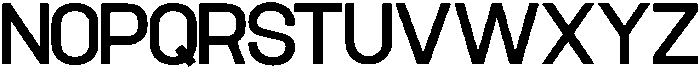 HEBRA-Regular otf (400) Font UPPERCASE