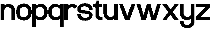 HEBRA-Regular otf (400) Font LOWERCASE
