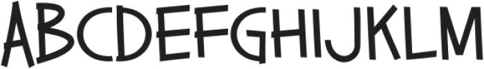 HELIOMEN Regular otf (400) Font UPPERCASE