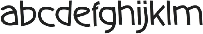 HELIOMEN Regular otf (400) Font LOWERCASE