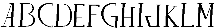 HELLO Regular otf (400) Font UPPERCASE