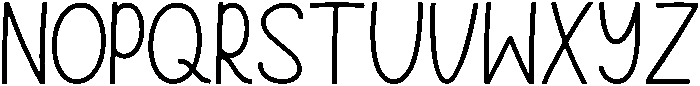 HELLO Regular otf (400) Font LOWERCASE