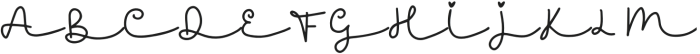 HELLO SPRING Script otf (400) Font UPPERCASE