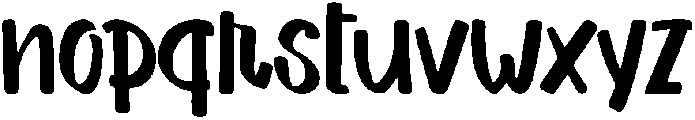 HELLO SUMMER Regular otf (400) Font LOWERCASE