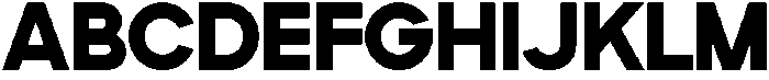 HENKO Regular otf (400) Font UPPERCASE