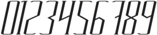 HERITAGE Italic otf (400) Font OTHER CHARS