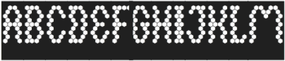 HEXAGONAL-Inverse otf (400) Font UPPERCASE