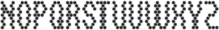 HEXAGONAL-LIght otf (300) Font UPPERCASE