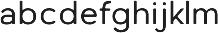 HeVous-Regular otf (400) Font LOWERCASE