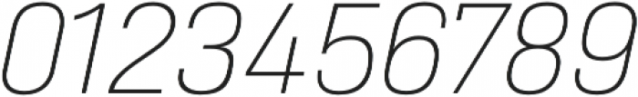 Heading Pro Double Thin Italic otf (100) Font OTHER CHARS