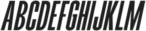 Headliner TC Light Italic otf (300) Font LOWERCASE