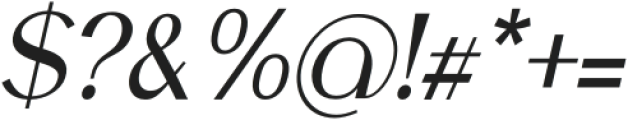 HeadstockSans Italic otf (400) Font OTHER CHARS
