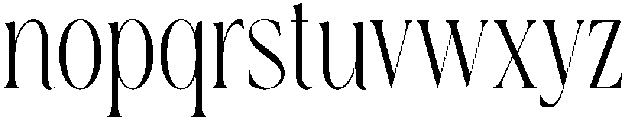 Healing Regular otf (400) Font LOWERCASE