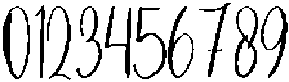Healing Regular otf (400) Font OTHER CHARS