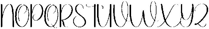 Healing Regular otf (400) Font UPPERCASE