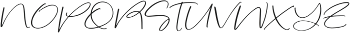 Healing Sunshine Italic otf (400) Font UPPERCASE