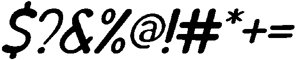 Healthcare Resilience Light Italic otf (300) Font OTHER CHARS