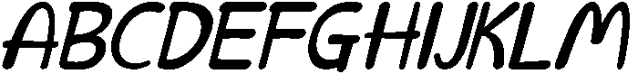 Healthcare Resilience Light Italic otf (300) Font UPPERCASE