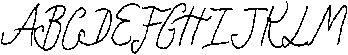Heart Breaker Caps Weight1 Oblique otf (400) Font UPPERCASE