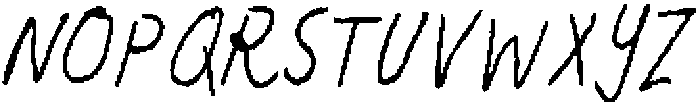 Heart Breaker Caps Weight1 Oblique otf (400) Font LOWERCASE