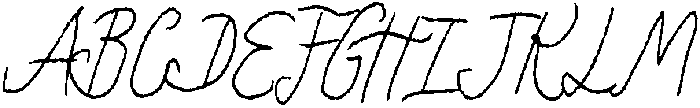 Heart Breaker Script Oblique otf (400) Font UPPERCASE