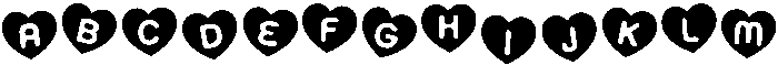 Heart Burn Hearts otf (400) FONT