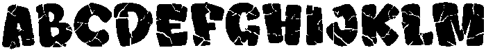 Heart Crack Regular otf (400) Font UPPERCASE