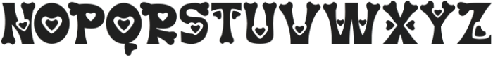 Heart Fade otf (400) Font UPPERCASE