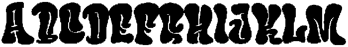 Heart Regular otf (400) Font UPPERCASE