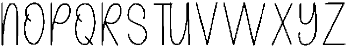 Heart Regular otf (400) Font UPPERCASE