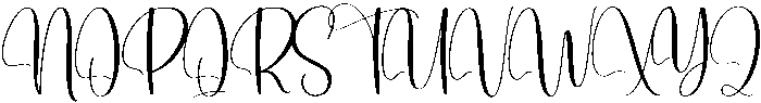 Heart Regular otf (400) Font UPPERCASE