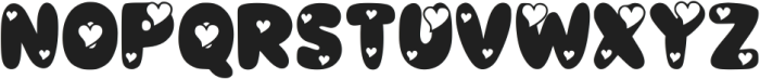 Heart Story Regular otf (400) Font LOWERCASE
