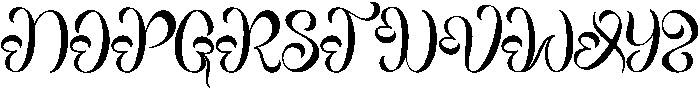 Heart Valentine ttf (400) Font UPPERCASE