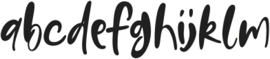 HeartOfMine otf (400) Font LOWERCASE