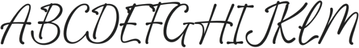 Heartfelt Connection Regular otf (400) Font UPPERCASE