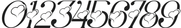 Heartfelt Devotion Italic otf (400) Font OTHER CHARS