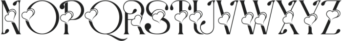 Heartfelt Devotion Regular otf (400) Font UPPERCASE