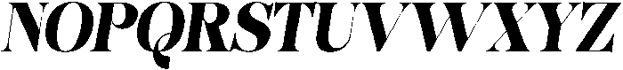 HearthenRoyale SemCondIta otf (400) Font UPPERCASE