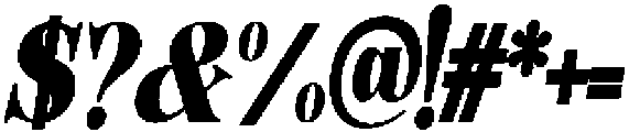 HearthenRoyaleContrast CnIt otf (400) Font OTHER CHARS