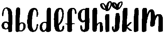 Heartline Regular otf (400) FONT
