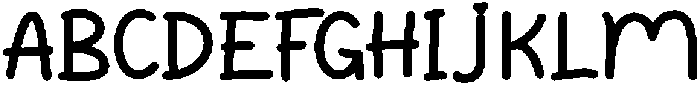 Heartova-Bold otf (700) Font UPPERCASE