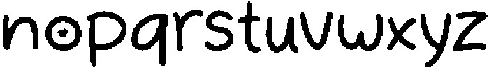 Heartova-Regular otf (400) Font LOWERCASE