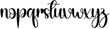 Hearts Regular otf (400) Font LOWERCASE