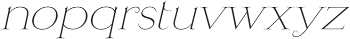 Heartstring Oblique otf (400) Font LOWERCASE