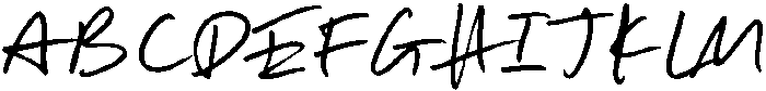 Heartstrings otf (400) Font UPPERCASE